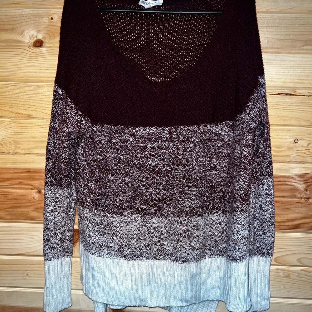 High low sweater